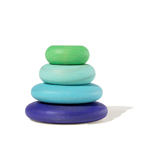 Wooden Stacking Stones