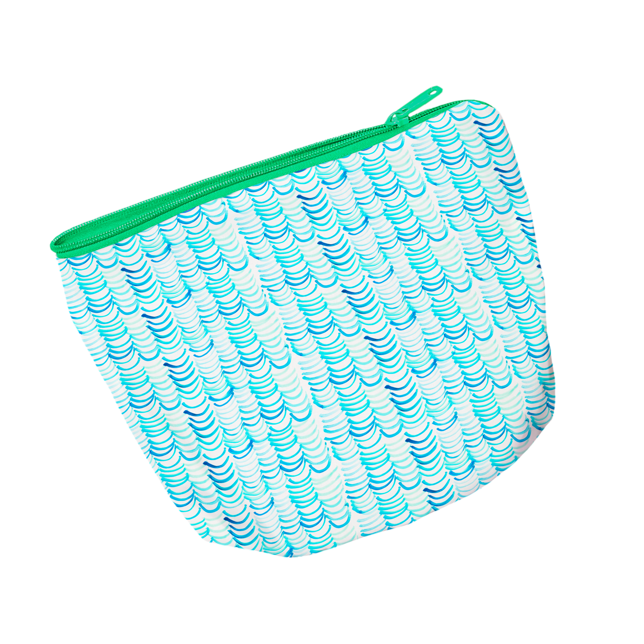 Zipper Pouch - Blue Waves